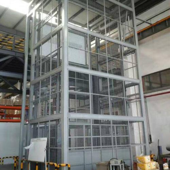 驻马店导轨式升降平台货梯